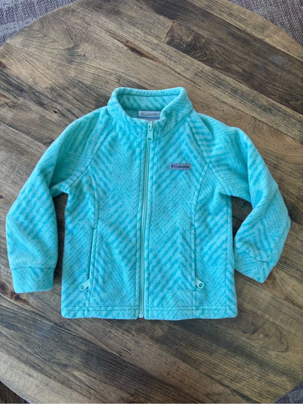 Girls Columbia Zip Up Fleece